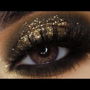 Beautiful smokey eye makeup with golden touch |make-up| #makeup#smokey#beautiful#goldentouch#golden