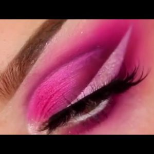 beautiful and gorgeous pink color eye makeup tutorial