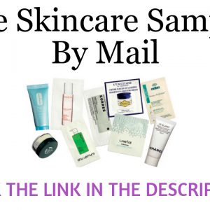 🧴 Free Skincare Samples By Mail