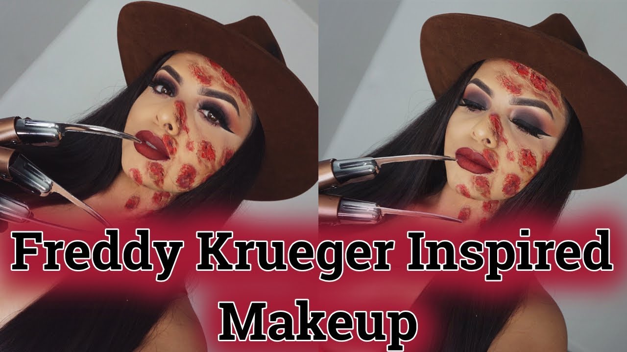 FREDDY KRUEGER INSPIRED HALLOWEEN MAKEUP L Drea Makeup