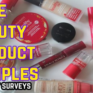 Free beauty product samples without surveys - My Beauty Corner