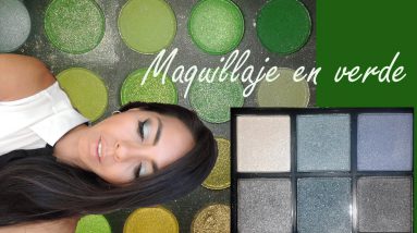 Maquillaje en Verde...!!!!