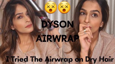 Tried The Dyson Airwrap on Dry Hair..! | Dyson Airwrap Review Part 2 | Does It work on Dry Hair?