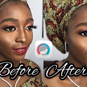 How to edit INSTAGRAM makeup pictures on your phone like a pro | using FACETUNE