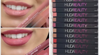 Hudabeauty Lip Contours 2.0 Swatches | Hudabeauty Lip pencils