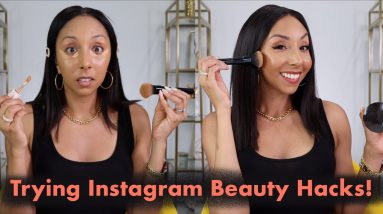 Trying Instagram Beauty Hacks! Do they work?? | BiancaReneeToday