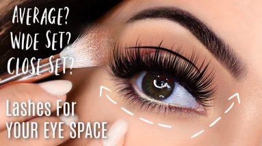 Eye Makeup For YOUR Eye Shape | Eyeshadow and Fake Eyelashes Placement Theory