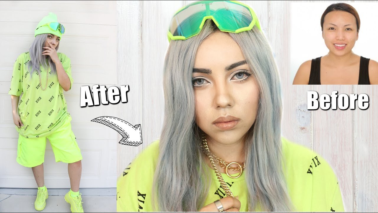 Billie Eilish Makeup Transformation