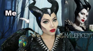 Disney's Maleficent 2019 Makeup Transformation!!!