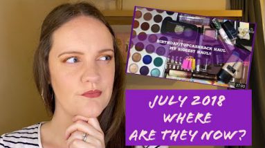 EVERYTHING I HAULED IN JULY 2018 // Haul Revisited | Where are they now?