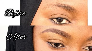 BEGINNER FRIENDLY Natural EYEBROW TUTORIAL | brow tutorial for full brows without carving them