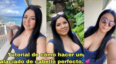 Tutorial tips de como hacer un alaciado de cabello perfecto💖