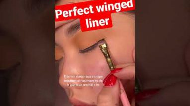 How to do Perfect winged eyeliner๐๐จ๐ 14 How to do Perfect winged eyeliner๐๐จ๐