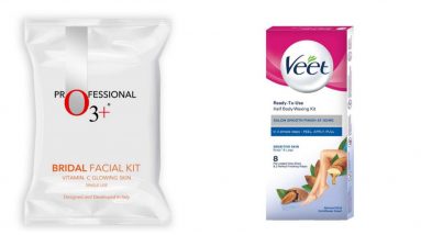 O3 BRIDAL FACIAL KIT/VEET HALF BODY WAXING KIT(NAYKAA UNBOXING) O3 Vitamin C Glowing skin Facial Kit
