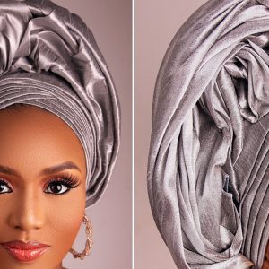 How to tie bridal turban | northern Nigerian bridal turban tutorial | how to tie a turban