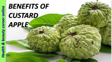 8 health benefits of custard apple (sitaphal)