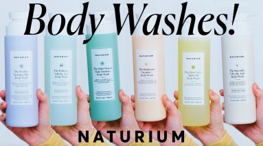 Naturium Body Washes for EVERY Skin Concern (Dry Skin, Clogged Pores, Sensitive Skin, & More!)