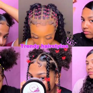 ®️❤️‍🔥TRENDY & Cute Back to School Hairstyle ❤️‍🔥 | baddie certified Natural Hairstyle
