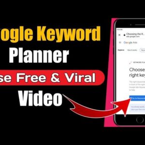 How To Create Google Ads Account | What Is Google Keyword Planner | Earn From YouTube.