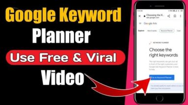 How To Create Google Ads Account | What Is Google Keyword Planner | Earn From YouTube. 12 How To Create Google Ads Account | What Is Google Keyword Planner | Earn From YouTube.