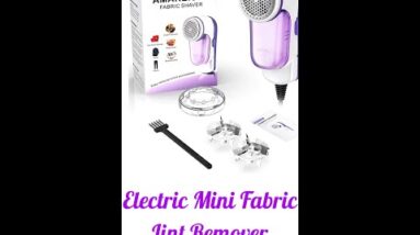 Best Electric Mini Fabric Lint Remover 🥰 Smart Appliances & Kitchen Gadgets For Every Home#Shorts