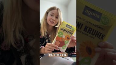 Food I am taking to Portugal after one month at home🍎