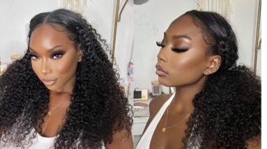 V-Part  Glueless Curly Wig! Ft Nadula