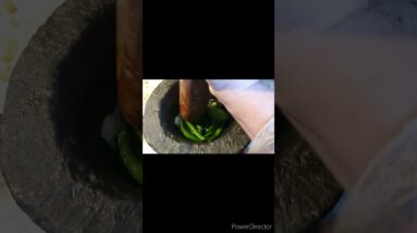 asmr mortar and pastel || grinding chillies sound #viralshorts #shorts #satisfying #trending