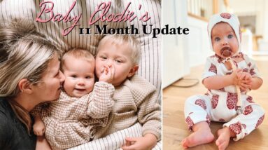 Baby Elodie’s 11 Month Update