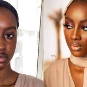Makeup transformation | melanin makeup tutorial 😍