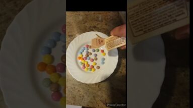 Nestle white chocolate Smarties falling sound satisfying #shorts ##youtubeshorts #shinewithshorts