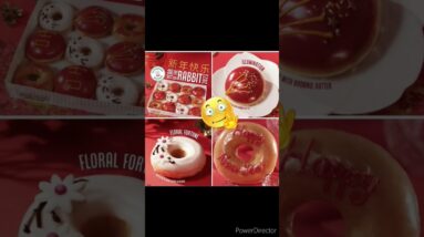 Krispy Kreme celebrates Chinese New year with limited edition Doughnuts  #shorts #viralshorts