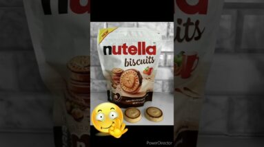 New Nutella Biscuits available in Walmart usa🇺🇸 😍🤩 #shorts #ytshorts #viralshort #worldwide #nutella