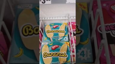 New Barratt Banana Flavour Icecream Lollies available in Iceland😍😋 #shorts #viralshort #tiktok