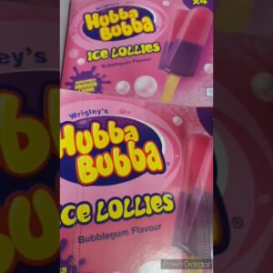 Hubba Bubba Ice Lollies in Iceland Uk🤩😍 #shorts #viralshorts #shinewithshort #tiktok #hubbabubba
