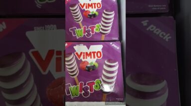 New Vimto Twisted Ice lollies available in Iceland😍😋 #shorts #viralshort #ytshort #worldwide #tiktok