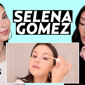 Selena Gomez's Rare Beauty Routine! Reacting with Pro Makeup Artist @MakeupByNikkiLaRose