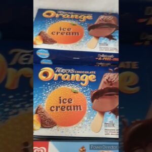 Terry's Chocolate Orange Ice Cream😍🤩 #shorts #viralshort #ytshorts #tiktok #worldwide #terrys