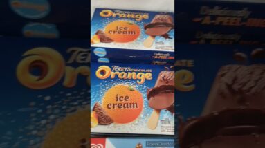 Terry's Chocolate Orange Ice Cream😍🤩 #shorts #viralshort #ytshorts #tiktok #worldwide #terrys