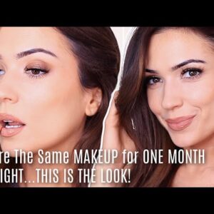 I Wore The Same MAKEUP for ONE MONTH STRAIGHT