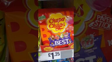 New Chupa chups lollipop flavours available in Iceland😍🤩 #shorts #viralshort #tiktok #chupachups