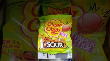 New Chupa chups lollipop flavours available in Iceland😍🤩 #shorts #viralshort #tiktok #chupachups