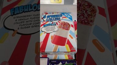 New Fabulous Sprinkle ice lollies available in Iceland🤩😋 #shorts #viralshort #ytshorts #fabulous
