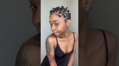 Passion twist on super short hair💖🦋