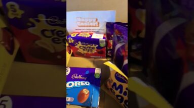 Surprise Easter Gift from work place,happy easter🤩😍 #shorts #viralshort #easterworldwide #Cadbury