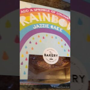 Rainbow cake from ASDA 😋😍 #shorts #viralshort #ytshorts #tiktok #worldwide #cake #asda