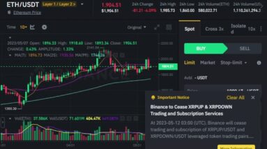 Ethereum Price Signal Streaming | ETH/USDT | Cryptocurrency Market