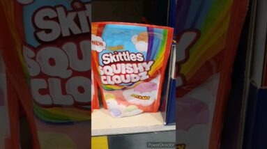 New Skittles Fruit & Crazy Sours Squishy Clouds available in Aldi🥰😋 #shorts #viralshort #skittles
