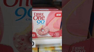 New Fibre One 90 calories creamy Donuts available in TESCO😍😋 #shorts #viralshort #tiktok #worldwide