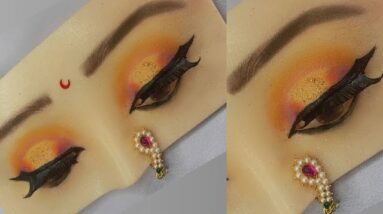Marathi Mulgi/  Bridal Eye Makeup/ Mansi's Corner